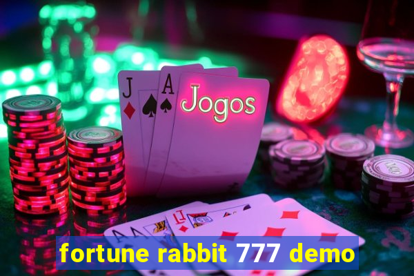 fortune rabbit 777 demo